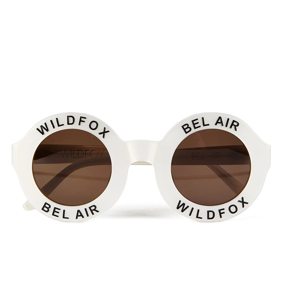 Wildfox Women's Bel Air Sunglasses - Pearl White Image 1