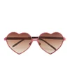 Wildfox Women's Lolita Sunglasses - Red - Image 1