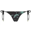 Wildfox Women's Bamboo Reversible Tie Side Brazilian Bikini Bottoms - Green - Image 1