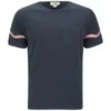 YMC Men's Wave Short Sleeve T-Shirt - Navy - Image 1