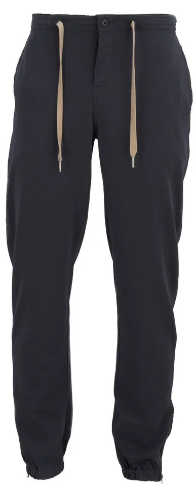 YMC Men's Trackie Bottom Cotton Twill Trousers - Navy Image 1