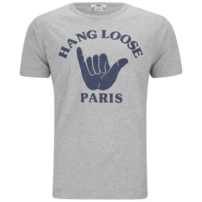 YMC Men's Hang Loose Paris Cotton Slub Jersey T-Shirt - Grey