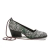 Vivienne Westwood Anglomania Women's Ceecee Cuban Heels - Grey/Forest - Image 1