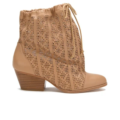 Vivienne Westwood Anglomania Women's Camilla Perforated Sack Ankle Boots - Tan