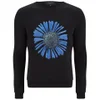 Ashley Marc Hovelle Men's Power Flower Sweatshirt - Black/Blue - Image 1