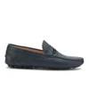 Vivienne Westwood Men's Safety Pin Leather Loafers - Navy - Image 1