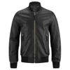 Paul Smith Jeans Men's Leather Bomber Jacket - Black - Image 1