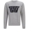 Wood Wood Men's Larry WW Sweatshirt - Grey Melange - Image 1