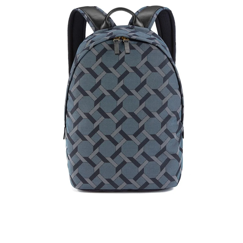 Paul Smith Accessories Men's Belvoir Tiles Backpack - Blue Image 1
