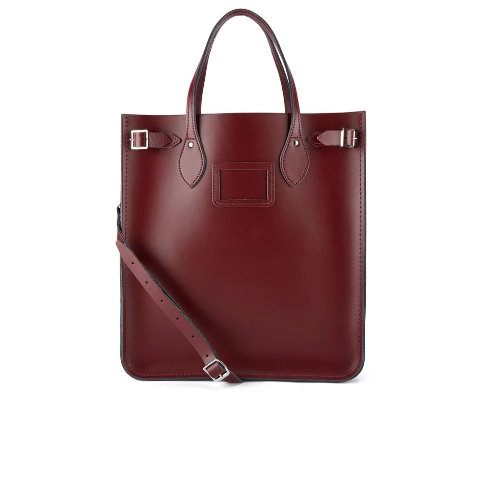 The Cambridge Satchel Company North South Tote Bag - Oxblood Image 1