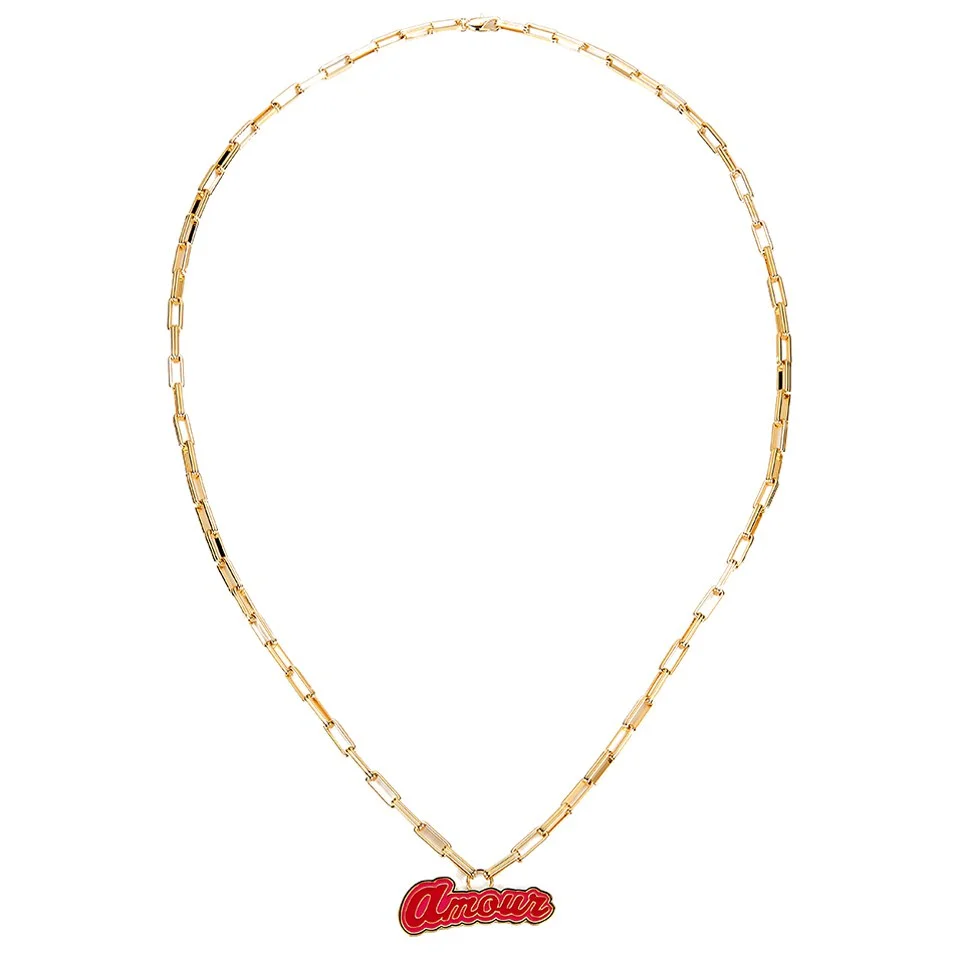 Maria Francesca Pepe Women's Amour Necklace - Gold Image 1