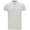Scotch & Soda Men's Printed Polka Dot Polo Shirt - White - Image 1