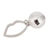 Lulu Guinness Women's Disco Ball Charm Keyring - Silver - Image 1