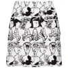 Peter Jensen Women's A-Line Skirt with Pocket - Girls Stripe - Image 1