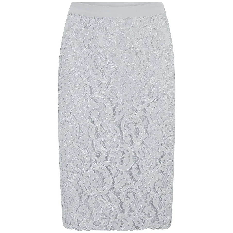 Custommade Women's Cemona Skirt - Micro Chip Grey Image 1