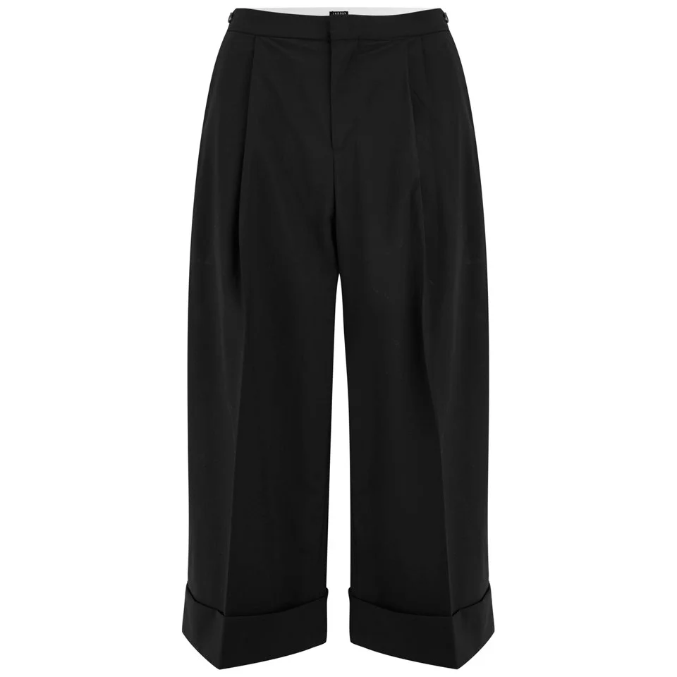 2NDDAY Women's Cecilie Culotte Suiting Trousers - Black Image 1