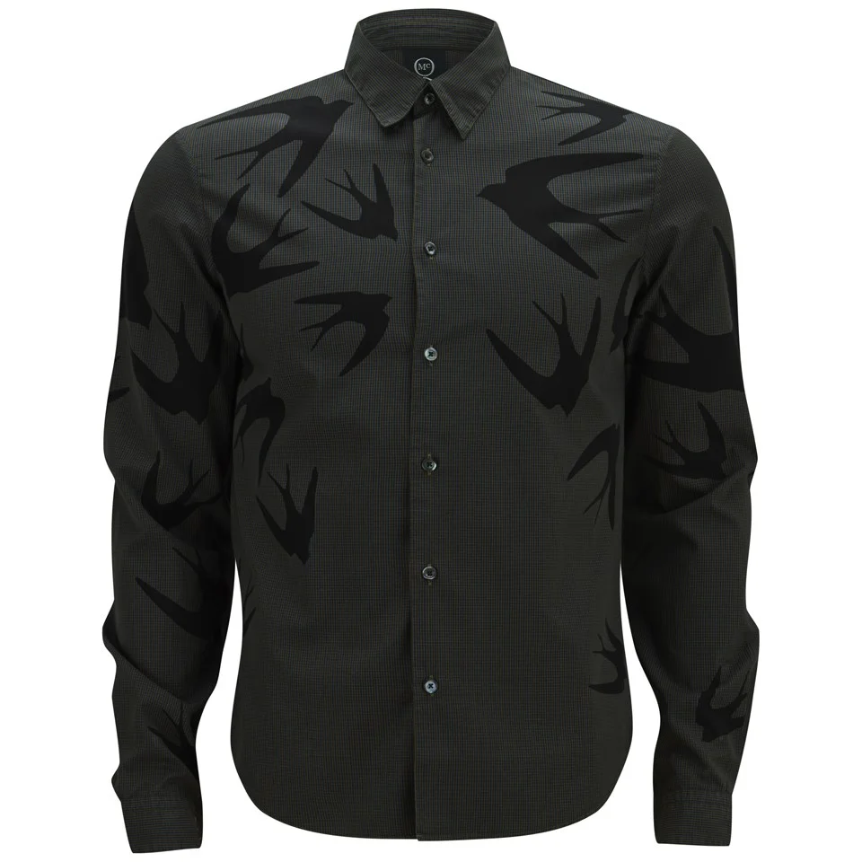 McQ Alexander McQueen Men's Classic Fitted Shirt - Overdyed Image 1