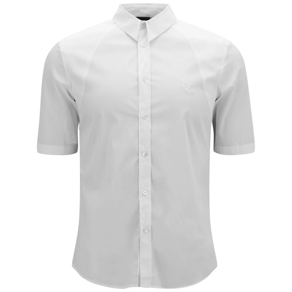 McQ Alexander McQueen Men's Short Sleeve Harness Shirt - Optic White Image 1