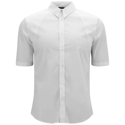 McQ Alexander McQueen Men's Short Sleeve Harness Shirt - Optic White