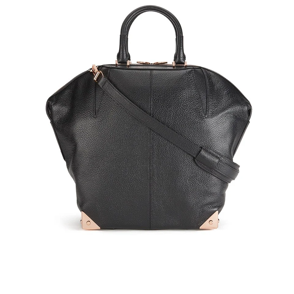 Alexander Wang Women's Emile Textured Leather Tote Bag - Black Image 1