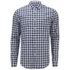 Lacoste Men's Long Sleeve Gingham Poplin Shirt - Boreal - Image 1
