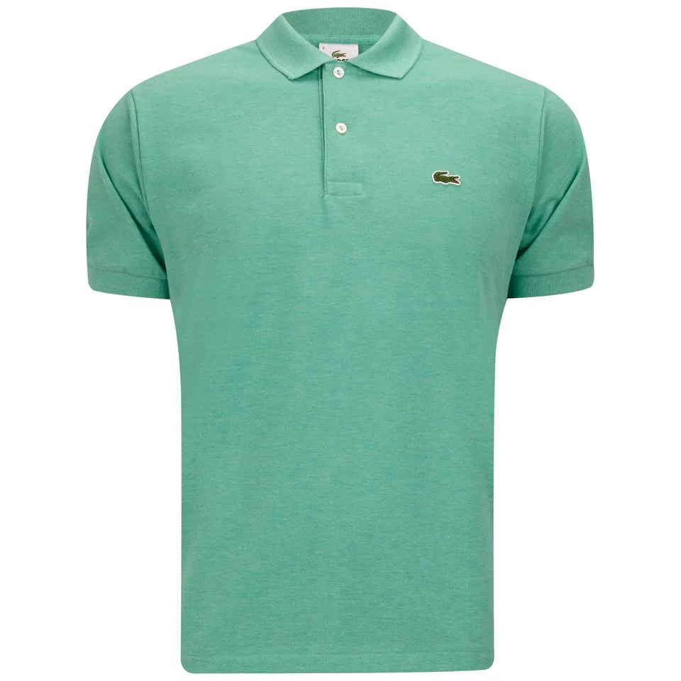 Lacoste Men's Polo Shirt - Melange Jade Image 1