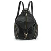 Rebecca Minkoff Women's Julian Leather Backpack - Black/Gold - Image 1