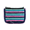 M Missoni Women's Lurex Clutch Bag - Turquoise - Image 1