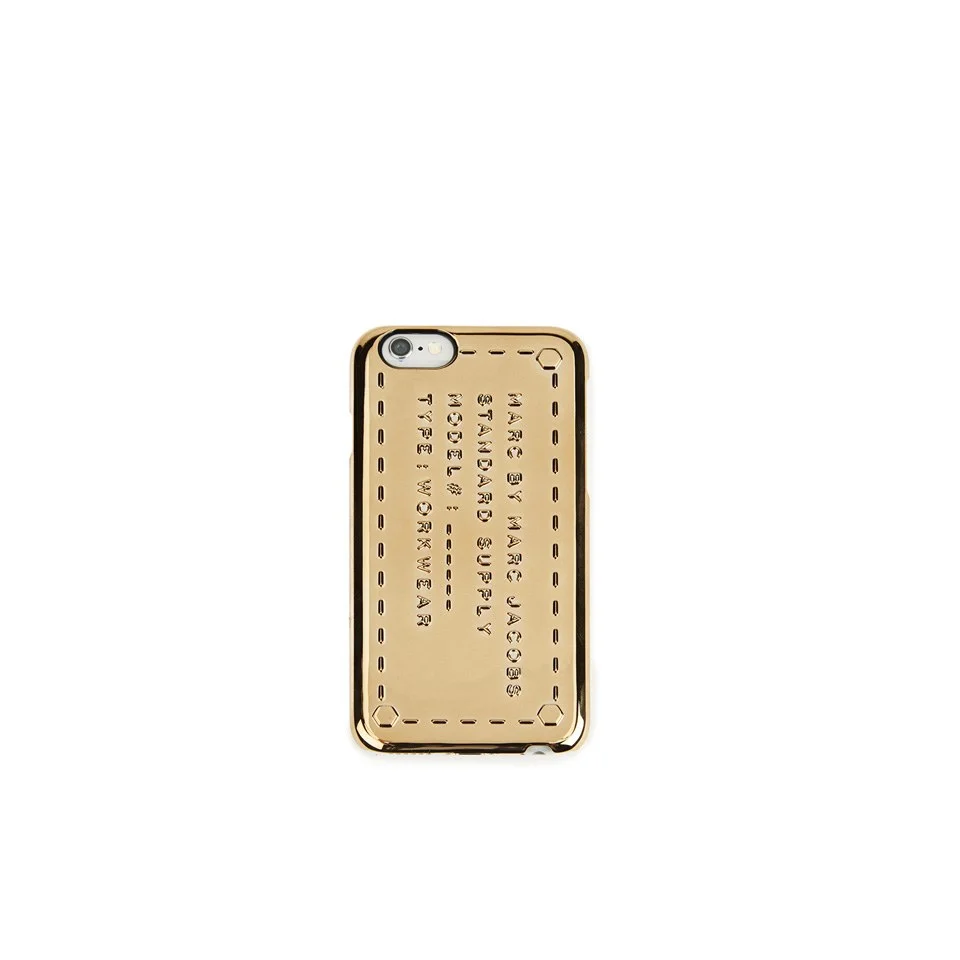 Marc by Marc Jacobs Women's Standard Supply Phone Case - Metallic/Rose Gold Image 1