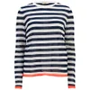 Orla Kiely Women's Striped Sweater - Navy/White - Image 1