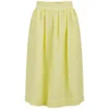 Orla Kiely Women's Coated Cotton Blend Skirt - Citron - Image 1