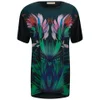 Matthew Williamson Women's Silk Front T-Shirt - Peacock Abstract Parrot - Image 1