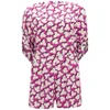 Diane von Furstenberg Women's Soleil Playsuit - Floral Shadows Pink - Image 1