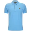 Lyle & Scott Men's Plain Pique Polo Shirt - School Blue - Image 1