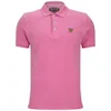 Lyle & Scott Men's Short Sleeve Plain Pique Polo Shirt - Hot Pink - Image 1