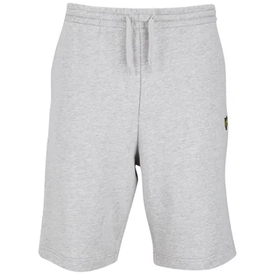 Lyle & Scott Men's Sweat Shorts - Light Grey Marl