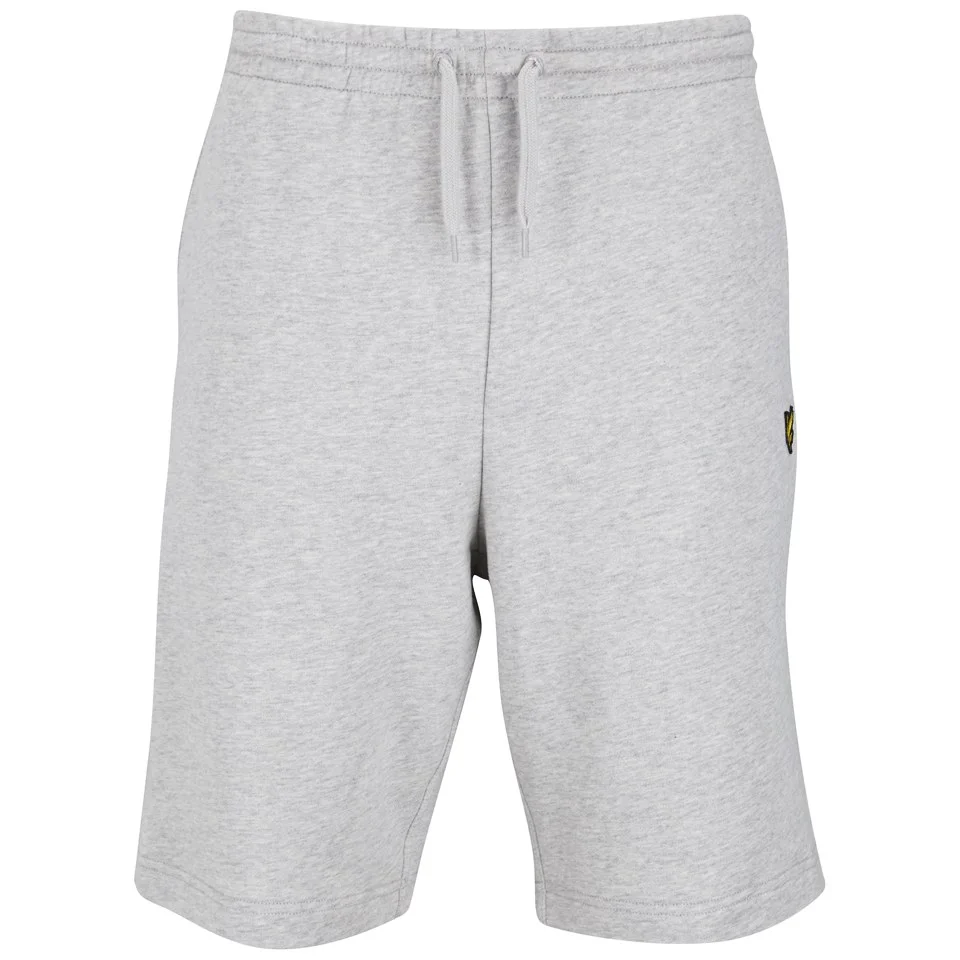 Lyle & Scott Men's Sweat Shorts - Light Grey Marl Image 1