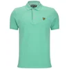 Lyle & Scott Men's Plain Pique Polo Shirt - Vert Green - Image 1