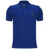 Lyle & Scott Men's Short Sleeve Plain Pique Polo Shirt - Duke Blue - Image 1