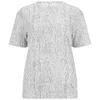 Helmut Lang Women's Lightning Print Washed Jersey T-Shirt - White - Image 1