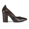 Hudson London Women's Assisi Heeled Court Shoes - Brown - Image 1