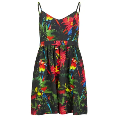 Love Moschino Women's Mini Jungle Print Dress - Black