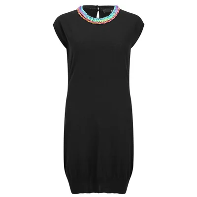 Love Moschino Women's Knitted Dress - Black