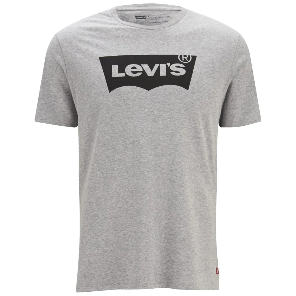 Levi's Men's Graphic Set-In Neck T-Shirt - Grey Image 1