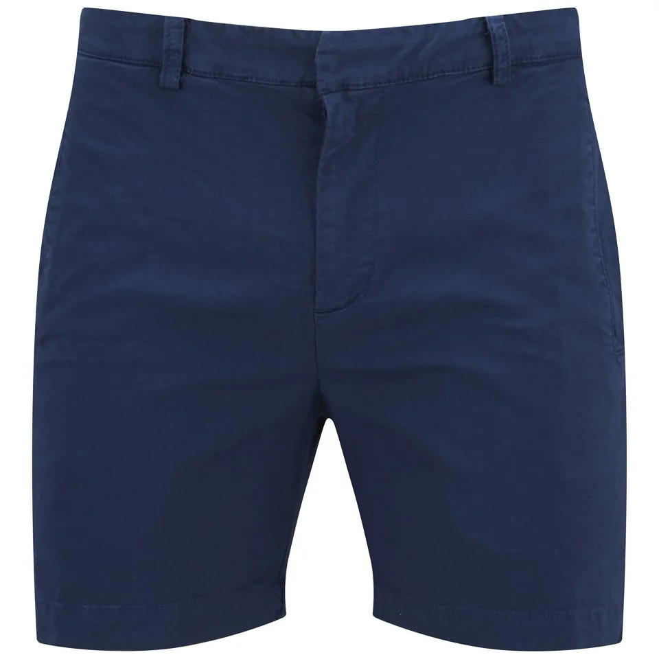 American Vintage Men's Chino Shorts - Navy - M Image 1