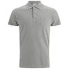 Sunspel Men's Short Sleeve Contrast Placket Riviera Polo Shirt - Grey - Image 1