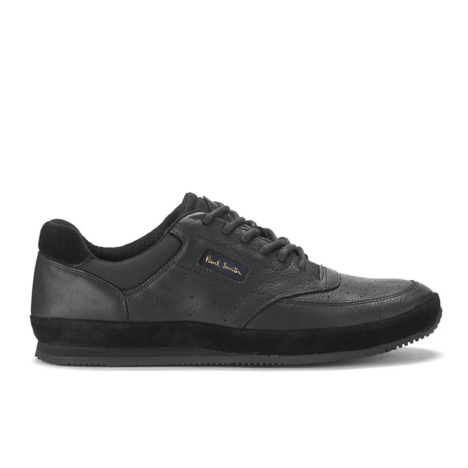 Paul Smith Shoes Men's Harrison Leather/Suede Trainers - Black Image 1