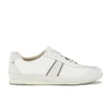 Paul Smith Shoes Men's Fuzz Leather/Suede Trainers - White - Image 1