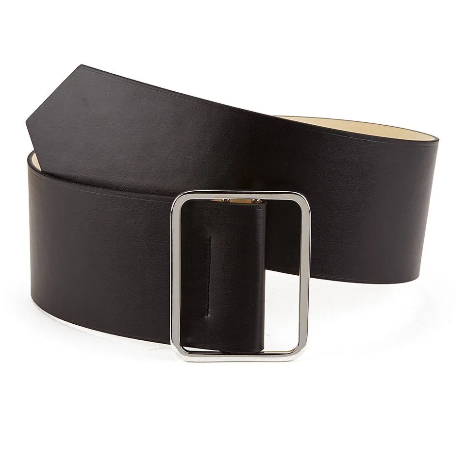 McQ Alexander McQueen Buckle Cinch Belt - Black Image 1