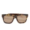 Linda Farrow Women's Sunglasses with Rose Gold Lens - Tortoise Shell - Image 1